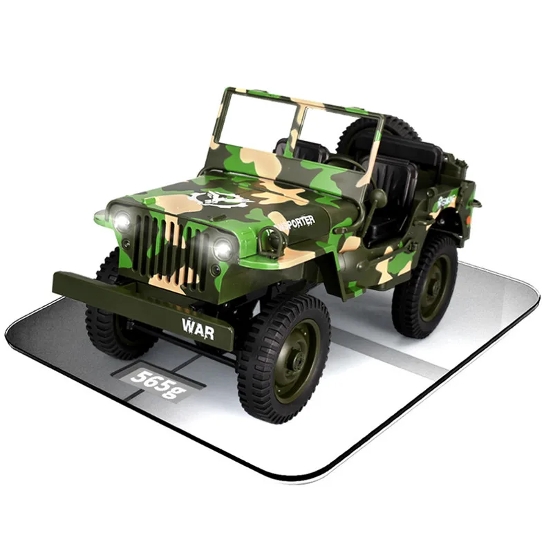 Eachine EC01 1/10 2,4G 4WD Rc автомобиль джедай транспортер камуфляж военный грузовик RTR игрушки