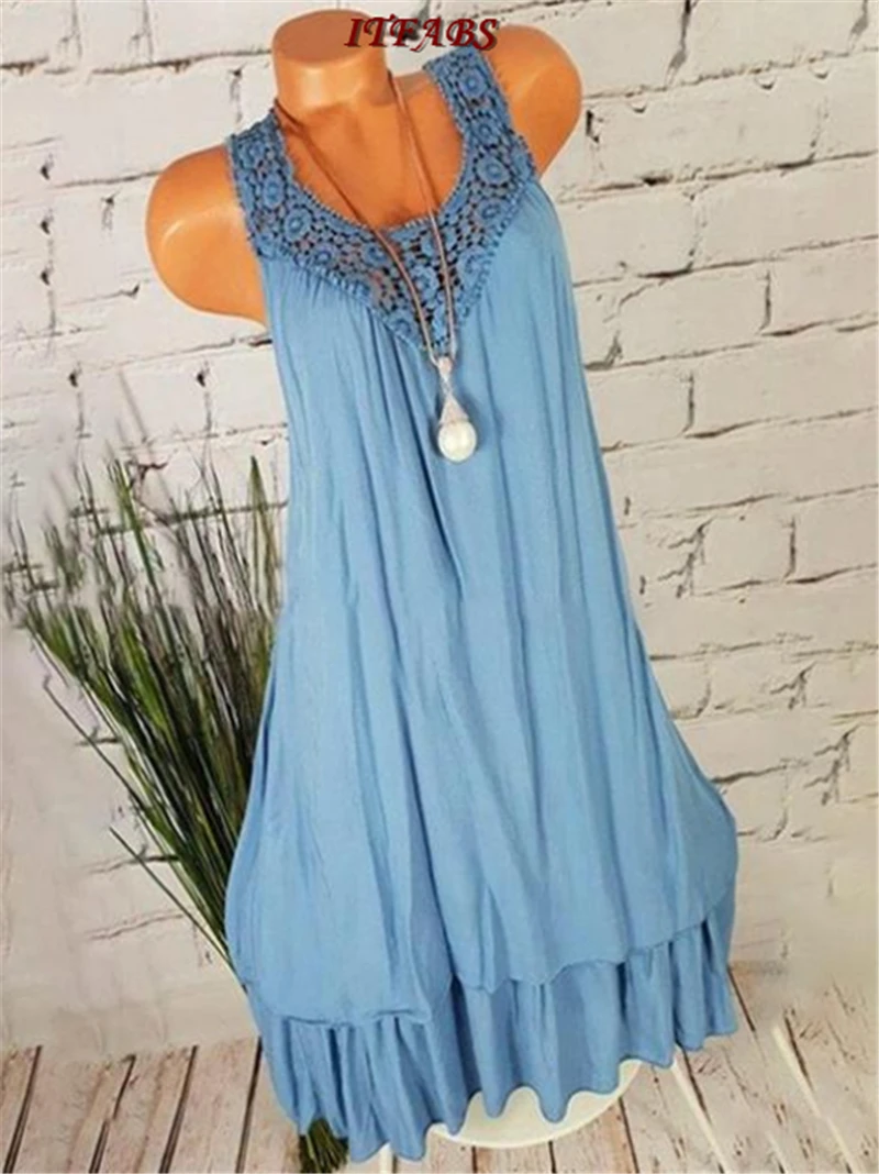 Женское сексуальное платье без рукавов в стиле бохо тонкое пляжное летнее