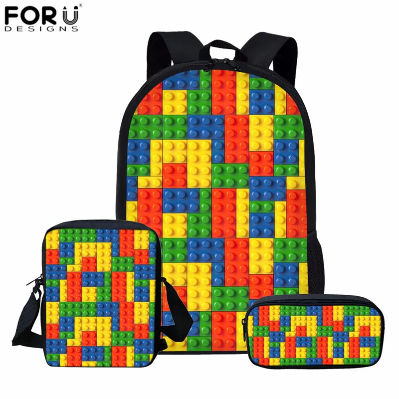 Женский рюкзак с разноцветными радужными вставками для школы и школы|Школьные