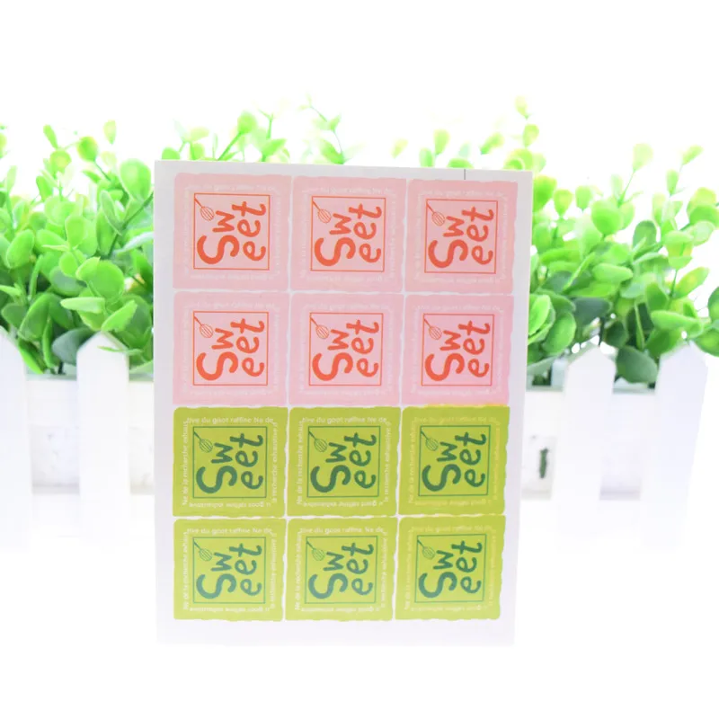 Ручная работа сладкий только для вас Скрапбукинг этикетки из крафт-бумаги