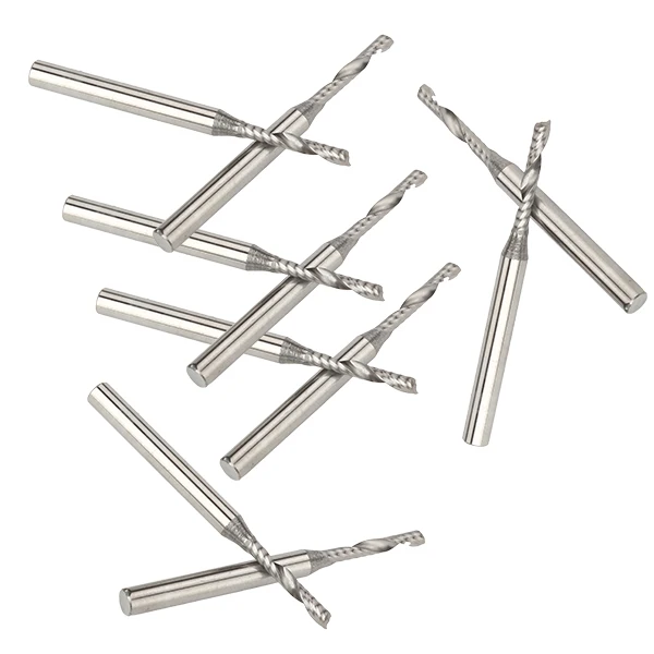 Спиральные Фрезы с ЧПУ 10 шт. 2 мм|Фреза| |