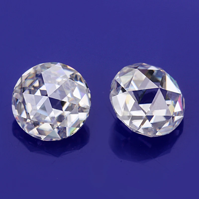 Романтическая двойная Роза 6 мм ясная четкость для брачного кольца Тест