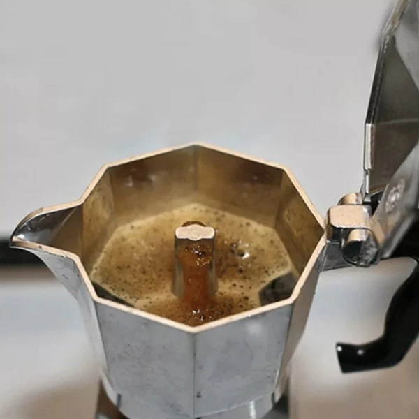 Coffee Pot Aluminum Dripolator European Kettle Turkey Octagonal Pots Delicate Tool Kitchenware Moka Maker | Дом и сад