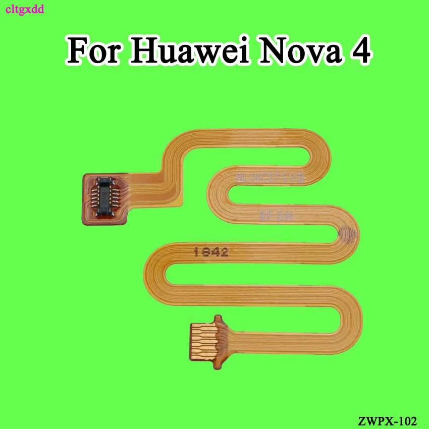 Cltgxdd для Huawei Nova3 3i 3E nova 4 Lite сканер отпечатков пальцев коннектор сенсорная