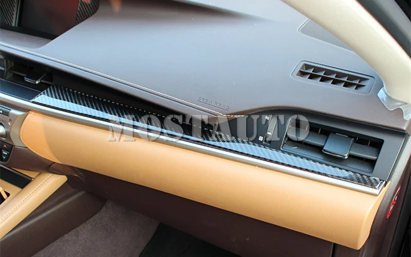 Центральная консоль из углеродного волокна для Lexus ES 250 300h литье отделка покрытие