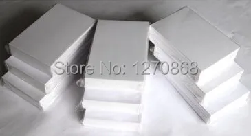 

High quality polyester blank canvas for photo and picture printing A4*50 PER BAG