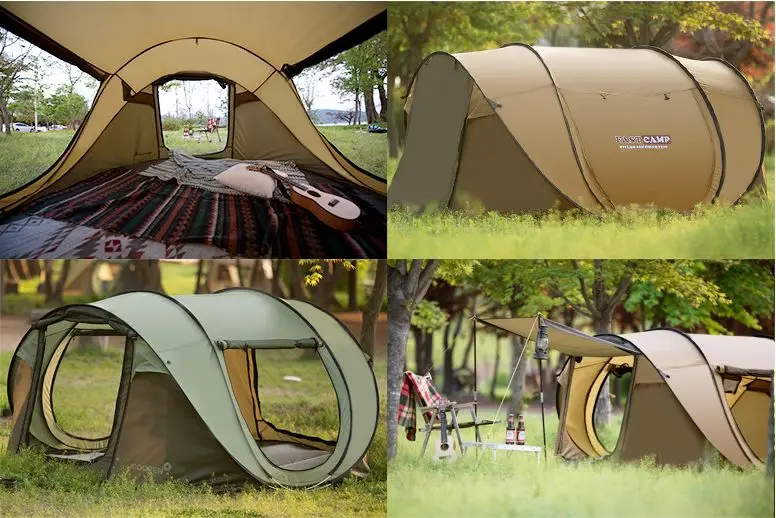 Новая Большая автоматическая всплывающая Пляжная палатка для рыболовства на 3 4