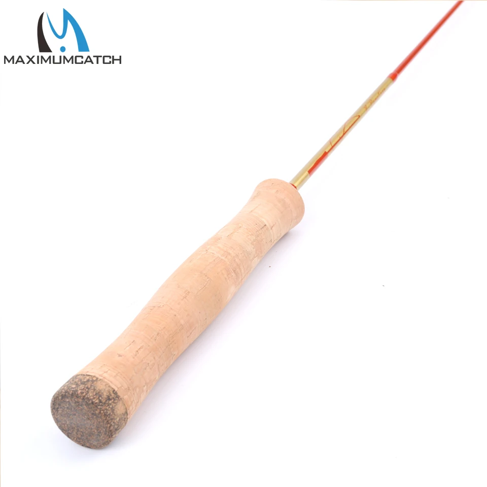 Maximumcatch практическая Удочка 4.2FT 2 шт. удочка для рыбалки с линией мухи и индикатором удара пены Combo