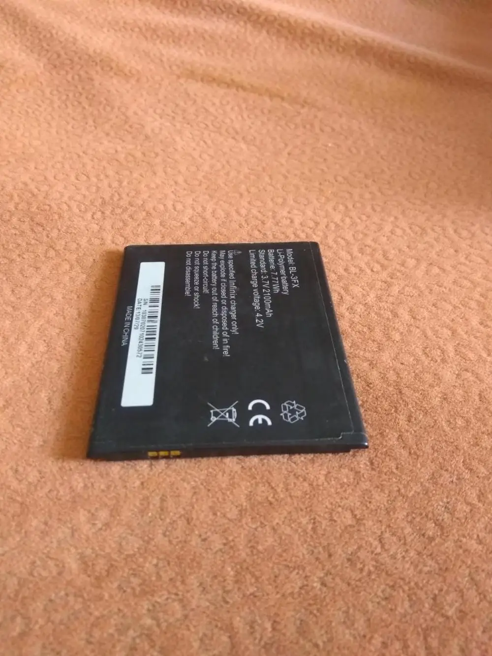 Сменный аккумулятор для Infinix BL 3FX BL3FX 3 7 в 2100 мАч аккумуляторы мобильных
