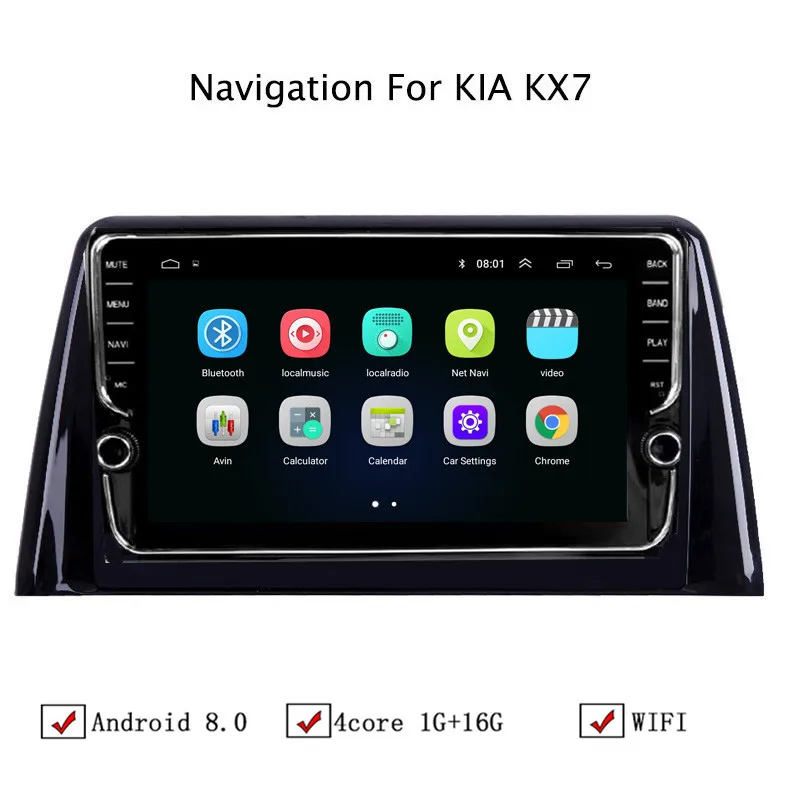 10 1 &quotAndroid 8 автомобильный gps навигатор для Kia KX7 Sorento 2017 Автомагнитола стерео