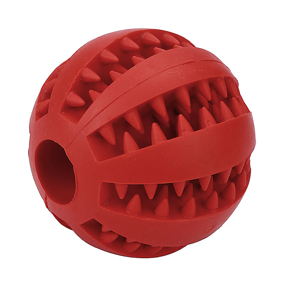 2018 TOP FUNNY Durable Non-Toxic Pet Tooth Cleaning Dog Odontoprisis Toy Balls for Training Playing Chewing 0502 | Дом и сад