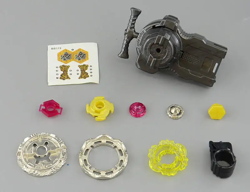 Beyblades Launcher LR пусковая установка с пусковым устройством BB119 DEATH QUETZALCOATL # 125RDF|set rubber|set