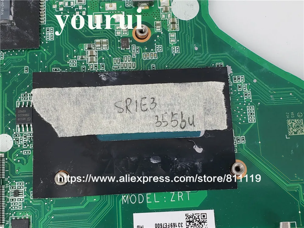 Для Acer Aspire E5-573 E5-573G материнская плата для ноутбука 3556 CPU DA0ZRTMB6D0 | Компьютеры и офис