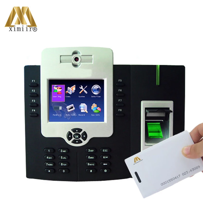Автономная Iclock880H с rfid картой отпечаток пальца время работы 3G функция ADMS система