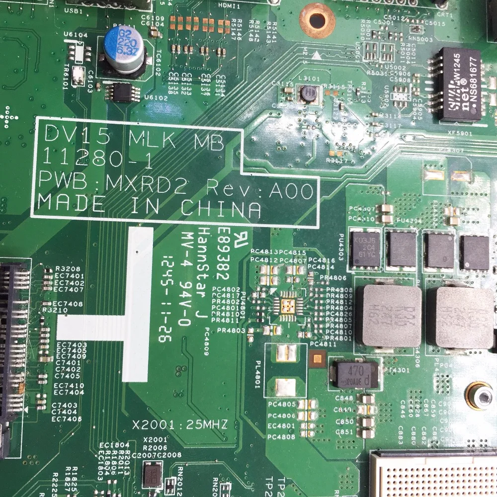 KEFU 11280-1 для dell 3520 DV15 MLK MB 11280-1 PWB: MXRD2 REV: A00 материнская плата для ноутбука dell INSPIRON 3520 HM75 тест