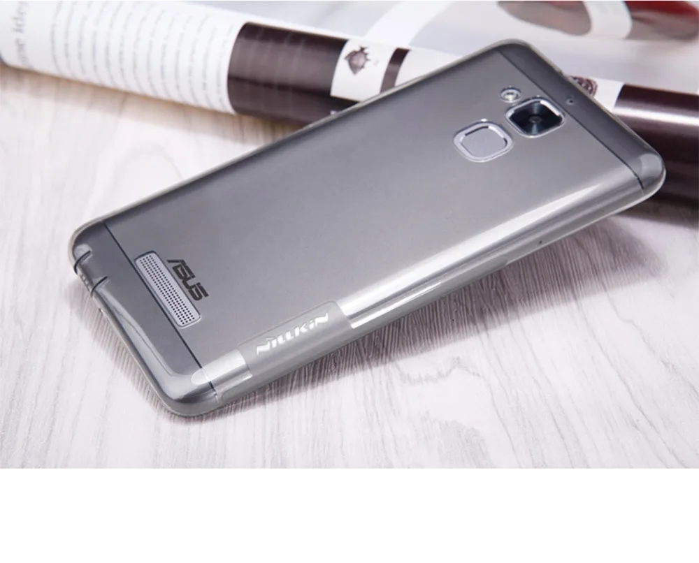 For asus zenfone 3 max zc520tl case silicone 5.2 inch Nillkin Nature Clear Soft TPU Protector for 520tl |
