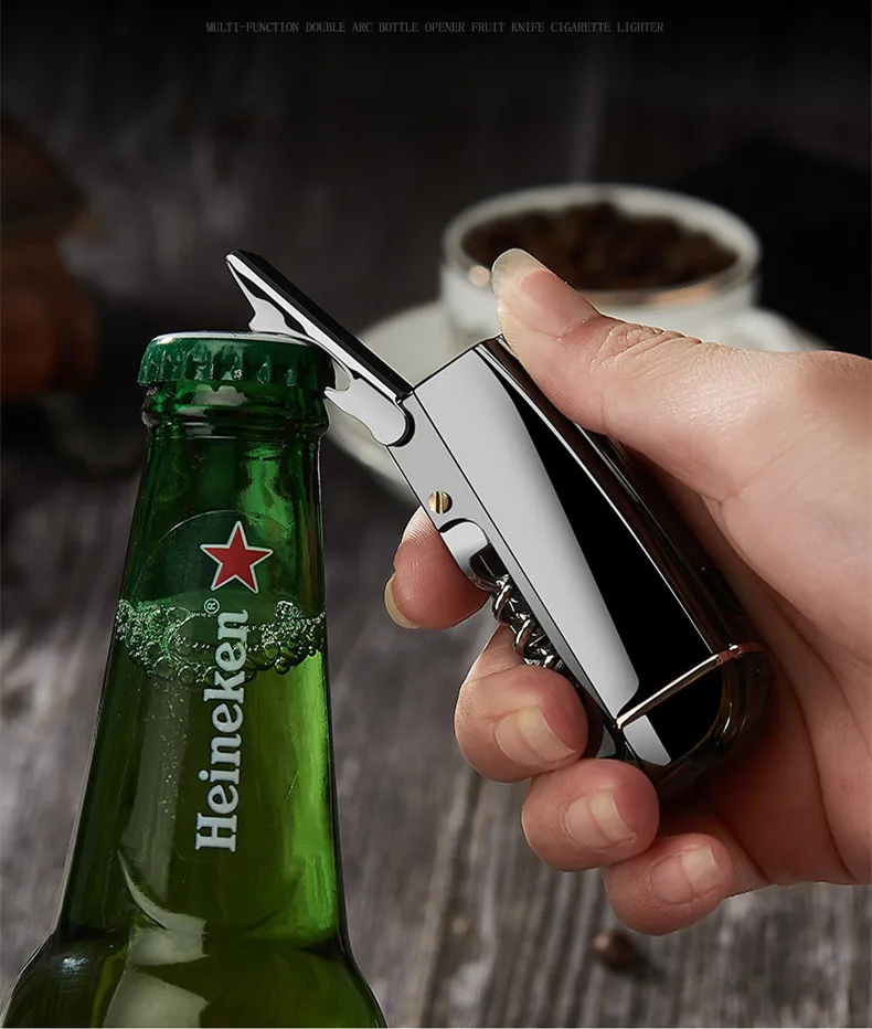Новинка 2019 электрическая зажигалка для ножей USB с зажиганием металлический