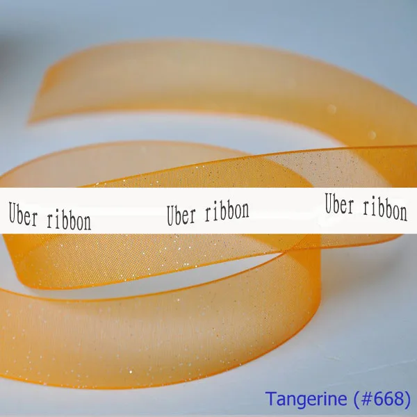 [IuBuFiGo] 1 1/2 &quot(38 мм) Серебряная Блестящая лента из органзы с принтом головные уборы