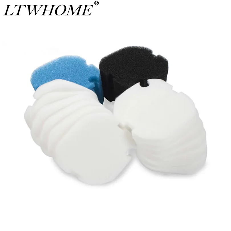 LTWHOME фильтры из тонкой пены грубые поли колодки Набор подходит для AquaManta EFX 200