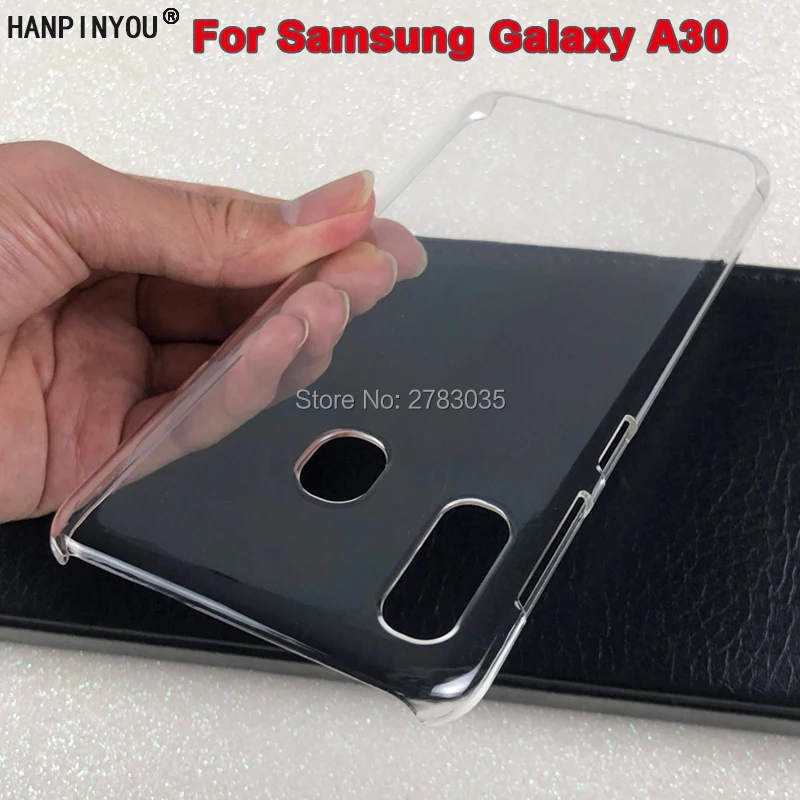 Чехол для Samsung Galaxy A30 A305FD A305 6 4 &quotс глянцевой защелкой кристально Невидимый