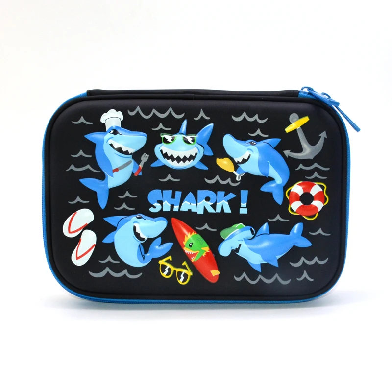 Чехол карандаш Estojo Escolar Shark Trousse Scolaire милый школьный чехол Kawaii Papelaria Kalem Kutusu пенал