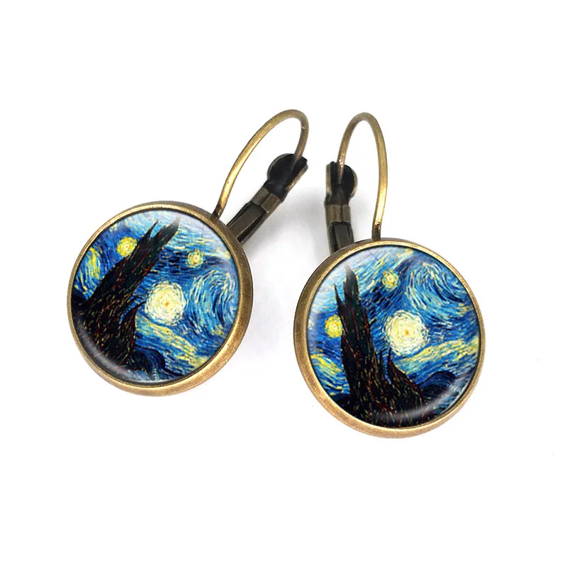 3 пары/Лот серьги Винсента Ван Гога Звездная ночь|jewelry television|earrings logojewelry findings earrings |
