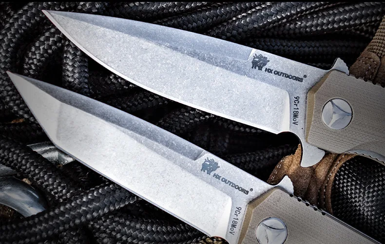 Комплект Электронных компонентов HX OUTDOORS ZD-23 складной Ножи 9CR18Mov лезвие G10 с титановой ручкой шариковый выживание тактический нож инструмент для повседневного ношения нож подарок