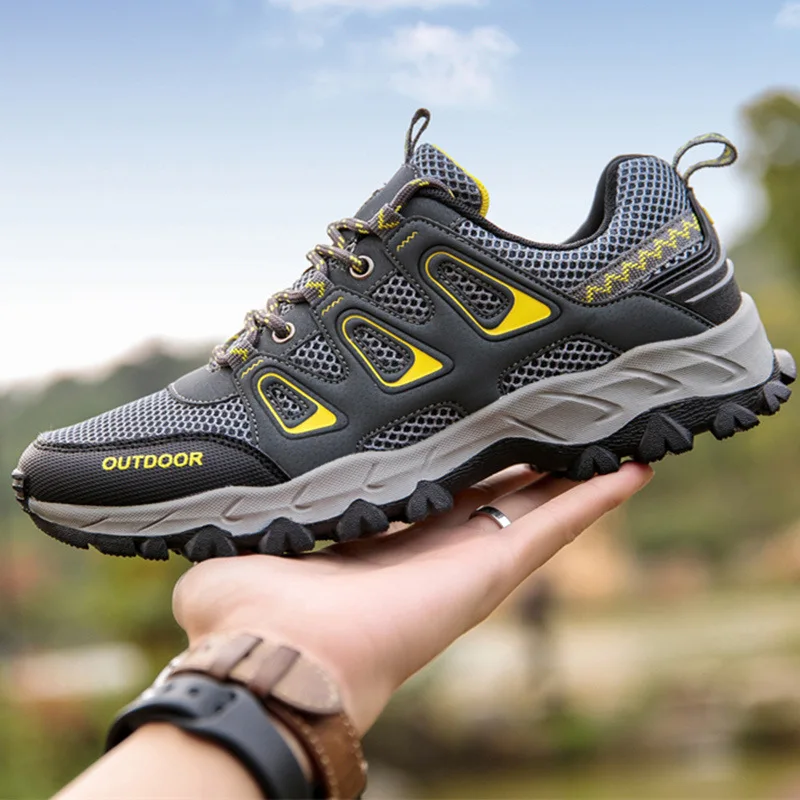 Мужская походная обувь уличные треккинговые спортивные альпинистские ботинки