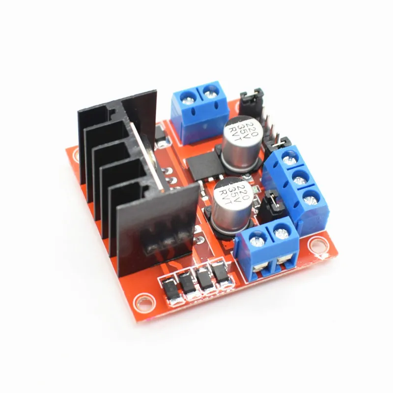 Модуль платы контроллера шагового двигателя L298N для Arduino двойной h мост