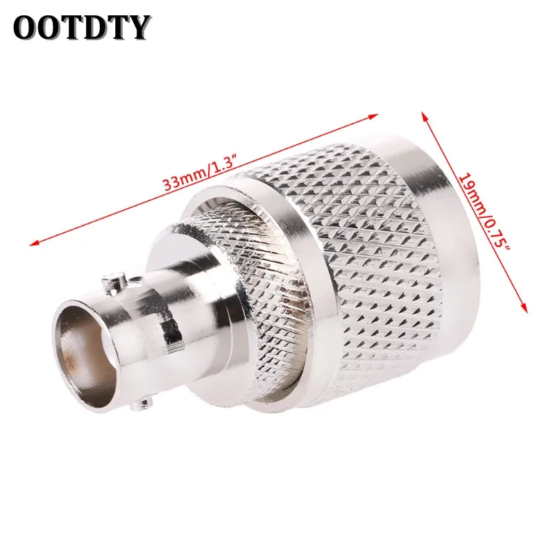 OOTDTY BNC K гнездо для UHF J PL 259 штекер прямой разъем РЧ коаксиального