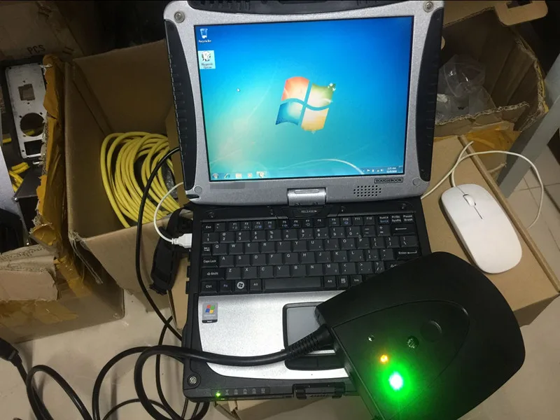 Установлен хорошо Win7 SSD для Honda him диагностический инструмент с двойной платой HONDA