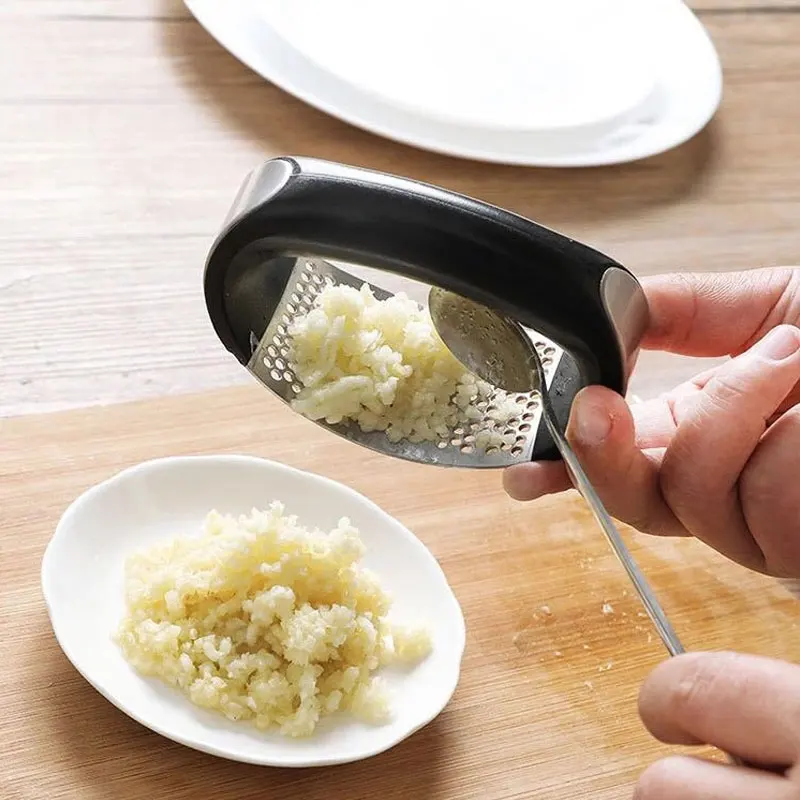 1 шт. из нержавеющей стали Чеснок Пресс ручной чеснок мясо шлифовальный станок