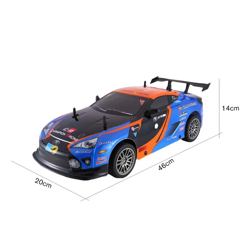 1/10 1400mAh 2 4G RC гоночный автомобиль Модель Игрушки 1:10 25 км/ч плоский спортивный Дрифт