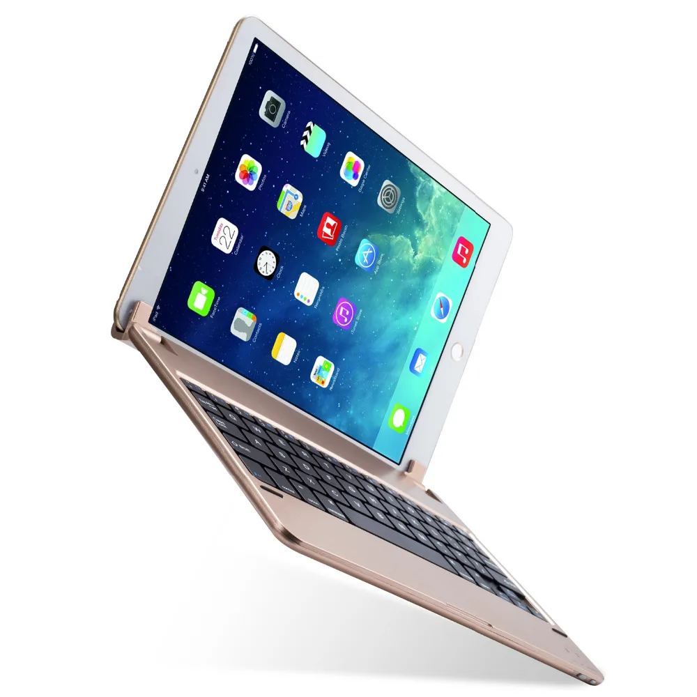 Тонкий чехол для Apple iPad 9 7 2018/2017/Air/Air2/Pro русская/Иврит/испанская Беспроводная