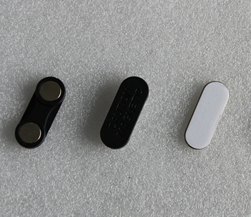 10 шт. 2 магнитных значка бирка ID держатель крепкая застежка значок серебро |