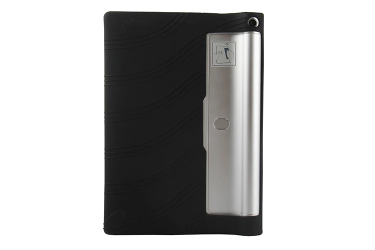 Черный Силиконовый чехол из ТПУ для lenovo Yoga Tab 2 1050 1050F 1050L 1051F 1051 10,1, защитный чехол для планшета из силикагеля+ ручка - Цвет: Черный
