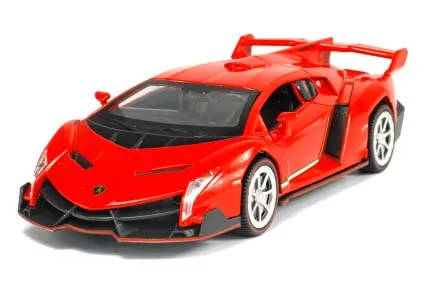 4 1:32 Veneno, несколько цветов, литая под давлением, модель автомобиля из металлического сплава, автомобиль-трансформер, открытая дверь, музыкальная мигающая задняя часть, детские игрушки - Цвет: 4
