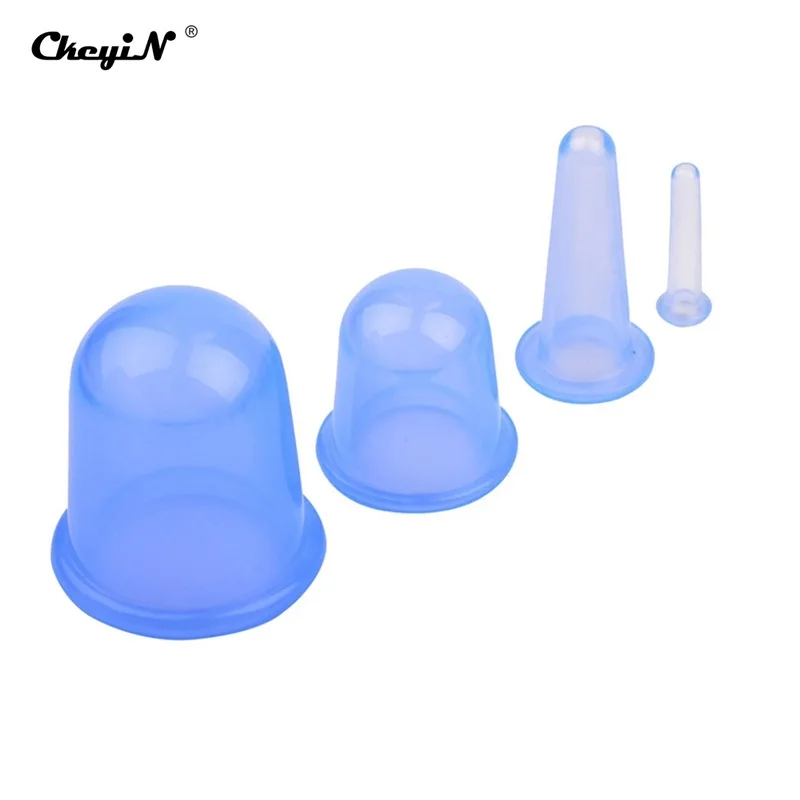 Вакуумные банки для вакуумного массажа 8 шт. портативные силиконовые присоски