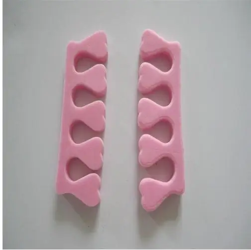 Разделитель пальцев ног 20 шт. Ортодонтическая губка для выпрямления разделитель