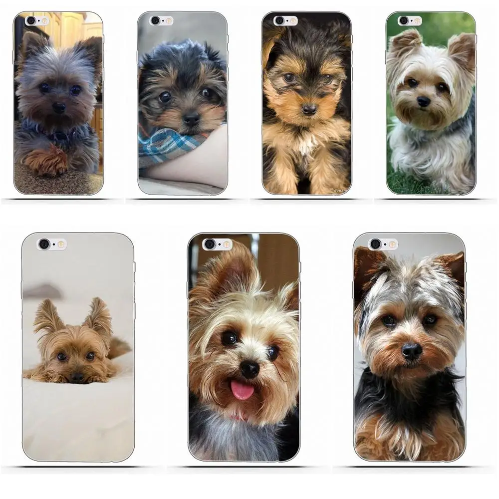 Чехлы для HTC Desire 530 626 628 630 816 820 One A9 M7 M8 M9 M10 E9 Plus U11 Moto G G2 G3 щенок йоркширского терьера