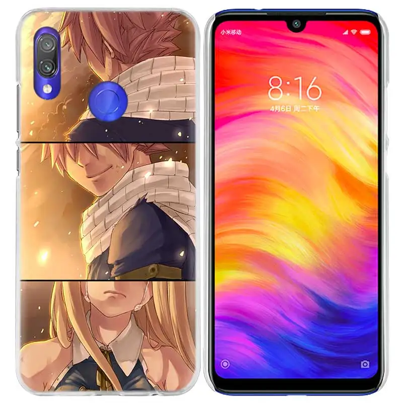 Чехол с изображением сказочного хвоста аниме для Xiao mi Red mi Note 7 8T 6 6A Pro S2 5 5A 4X mi A1 A2 9 8 lite Note10 Play F1 жесткий чехол для телефона - Цвет: 10