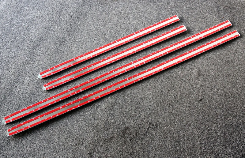 ABS хромированный корпус внешней боковой двери молдинг ленты крышка отделка для BMW