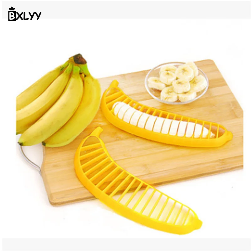 BXLYY нож для нарезки бананов фруктовый салат машина банана устройство чистки