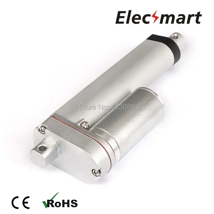 DC12V 100 мм/4in ход 100N/21Lbf нагрузки сила 90 мм/сек. на холостом ходу оборот в минуту