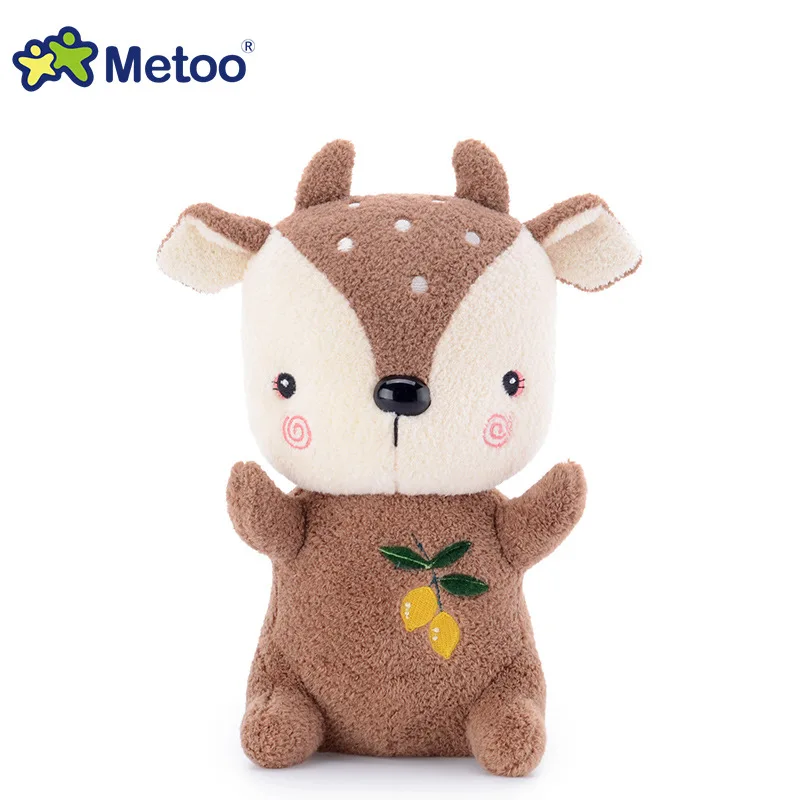 22 см Kawaii плюшевая Милая мультяшная набивная подвеска на Рюкзак Детские игрушки для девочек на день рождения Рождество Кролик Медведь Лиса Metoo кукла - Цвет: 3