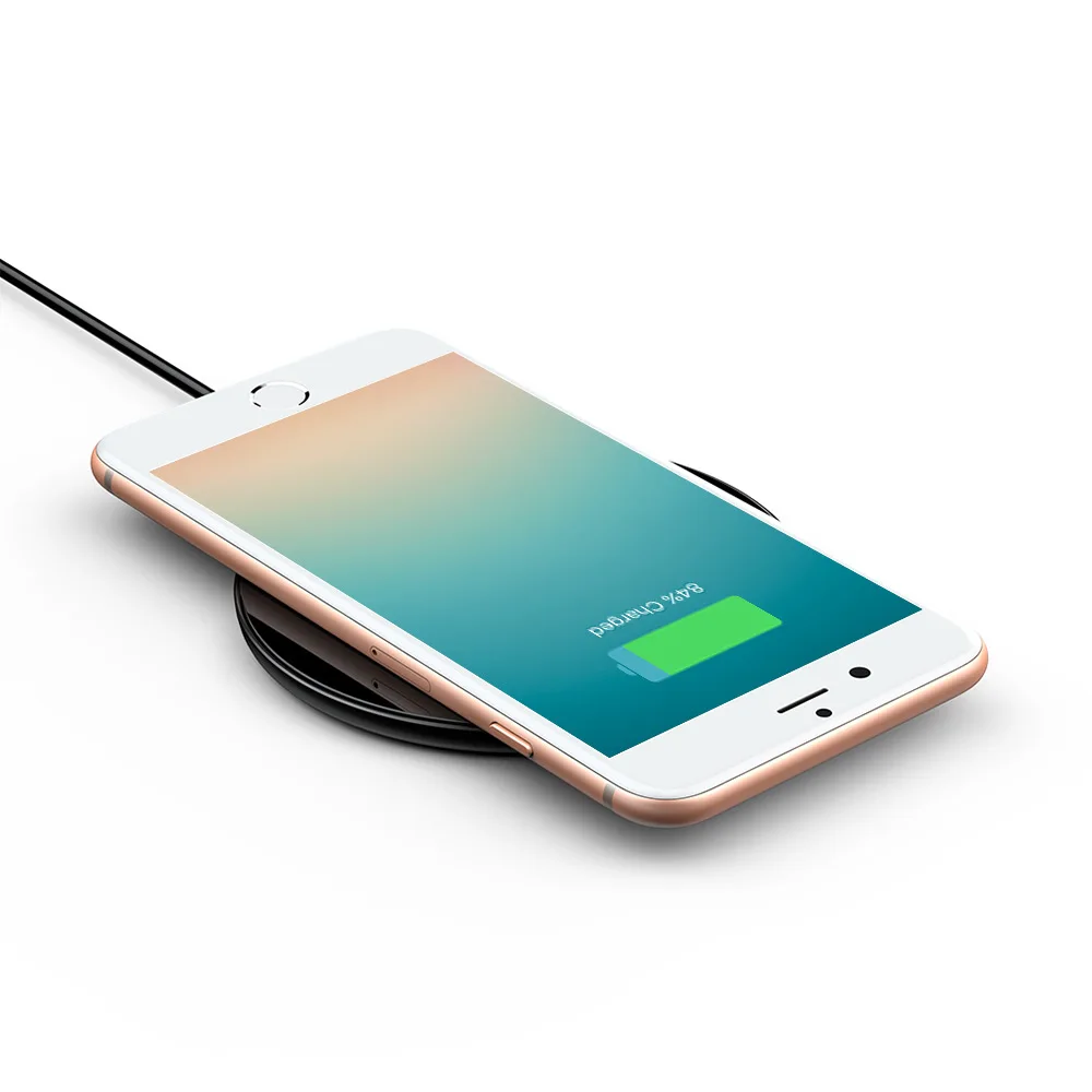 Baseus P10 простой Беспроводной Зарядное устройство ручки для стеклянных дверей 10 Вт