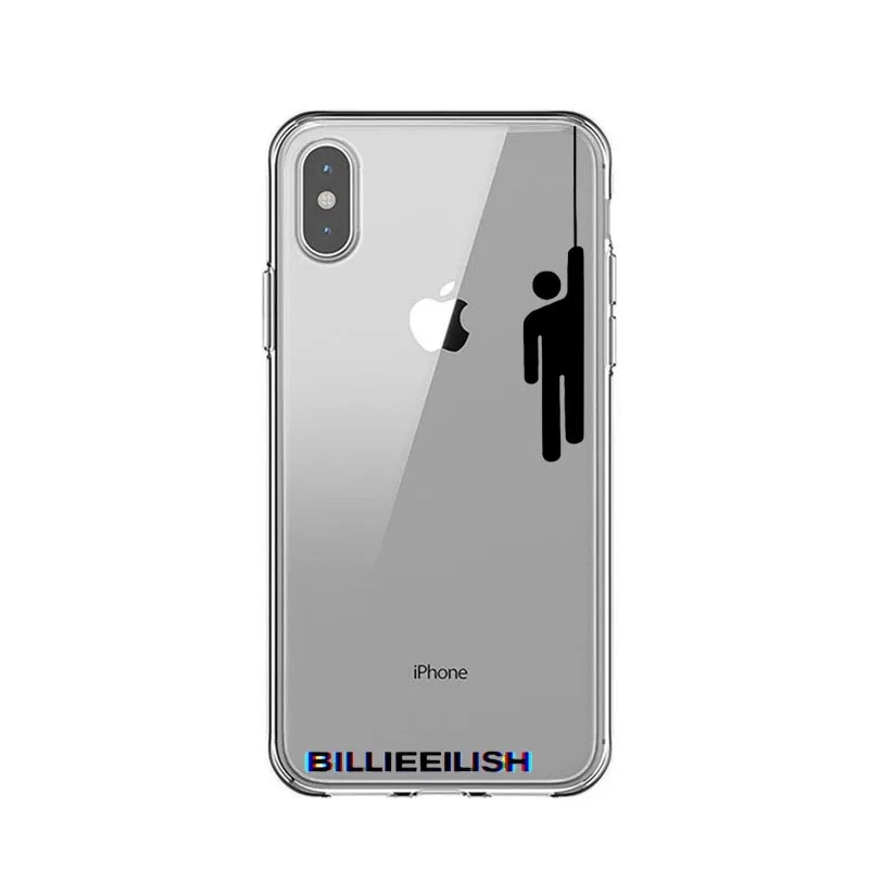 Billie eilish задняя крышка для iPhone X 7 6 S Plus 5 5S SE чехол телефона ТПУ случаях Coque 8