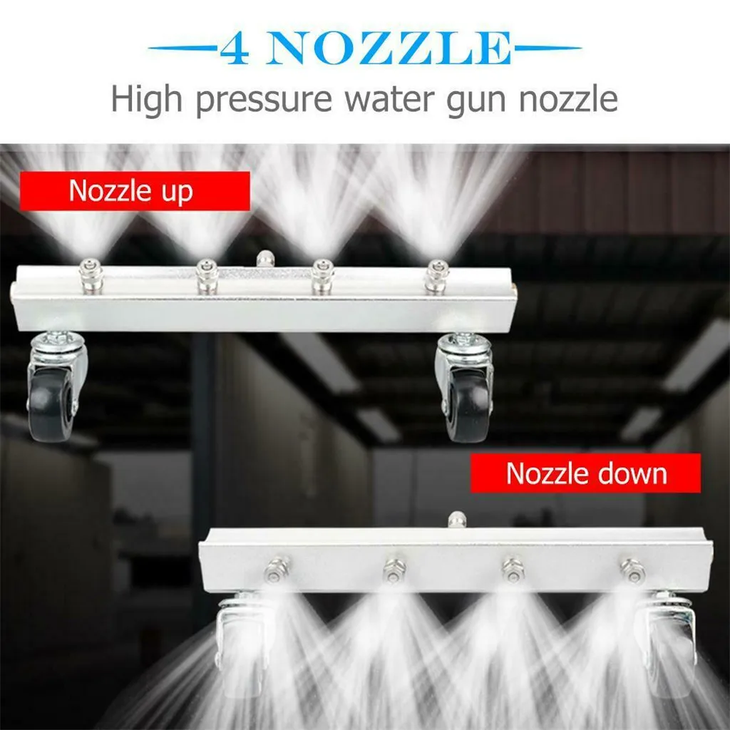 

High Pressure Water-Gun Cleaning Car Body Chassis Car Washing Machine Car Bottom Water Washing Machine 4 Nozzle Cleaning Kit
