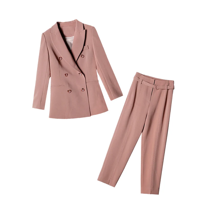 Для женщин Штаны костюм 2 предмета в комплекте для детей со штанами костюмы