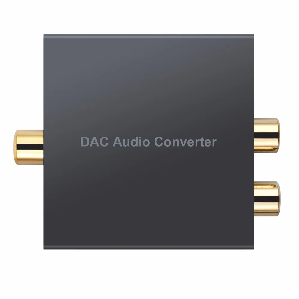 Цифровой аналоговый преобразователь PROZOR DAC для Blue ray плеера DVD оптический Toslink в RCA